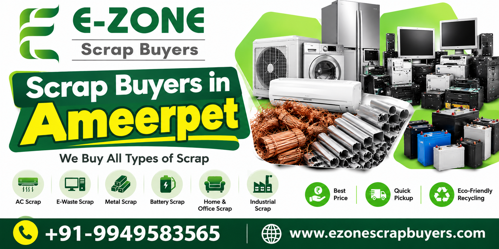 Scrap Buyers in Ameerpet